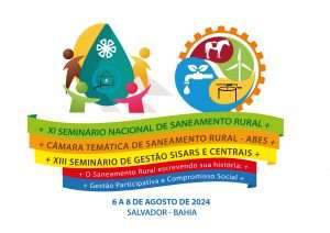 Read more about the article Saiu! Programação Oficial do XI Seminário Nacional de Saneamento Rural + XIII Seminário de Gestão Sisars e Centrais.